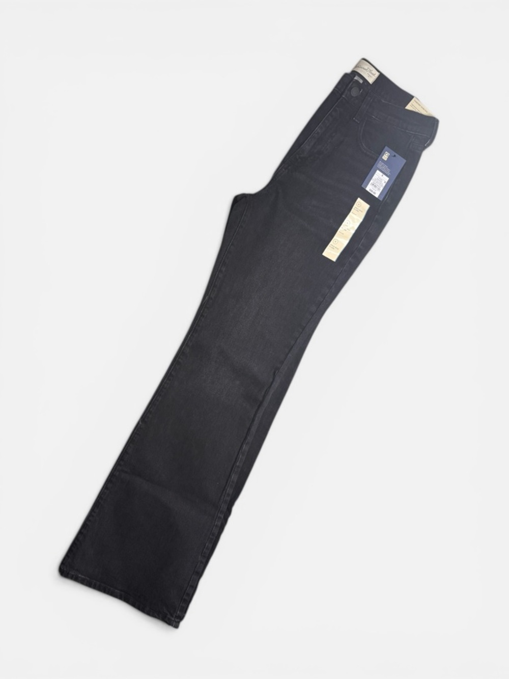 Universal Thread High Rise Flare Jeans Size 6 Black NWT Stretch